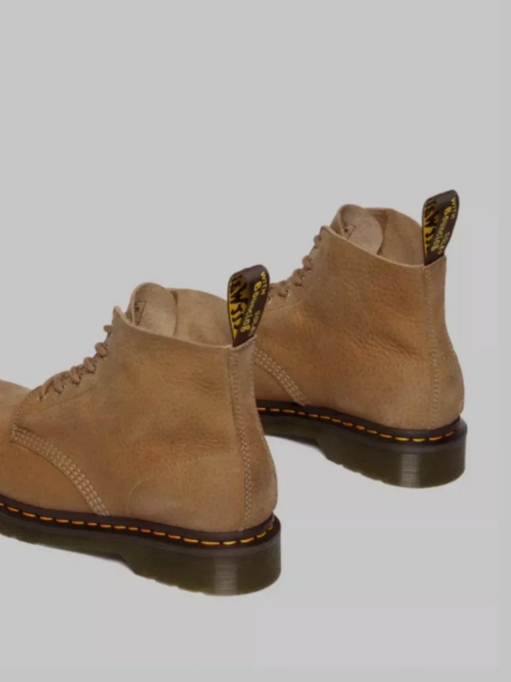 Savannah Tan ~ Dr. Martens 101 Tumbled Nubuck Ankle Boot MSRP$185 Super Comfy